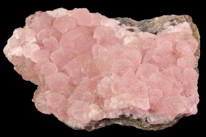 Cobaltoan Calcite Crystal Cluster - Bou Azzer, Morocco #90310